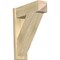 Ekena Millwork Traditional Rough Sawn Arts and Crafts Outlooker, Douglas Fir, 8"W x 26"D x 30"H OUT08X26X30TRA03RDF - alternate 1
